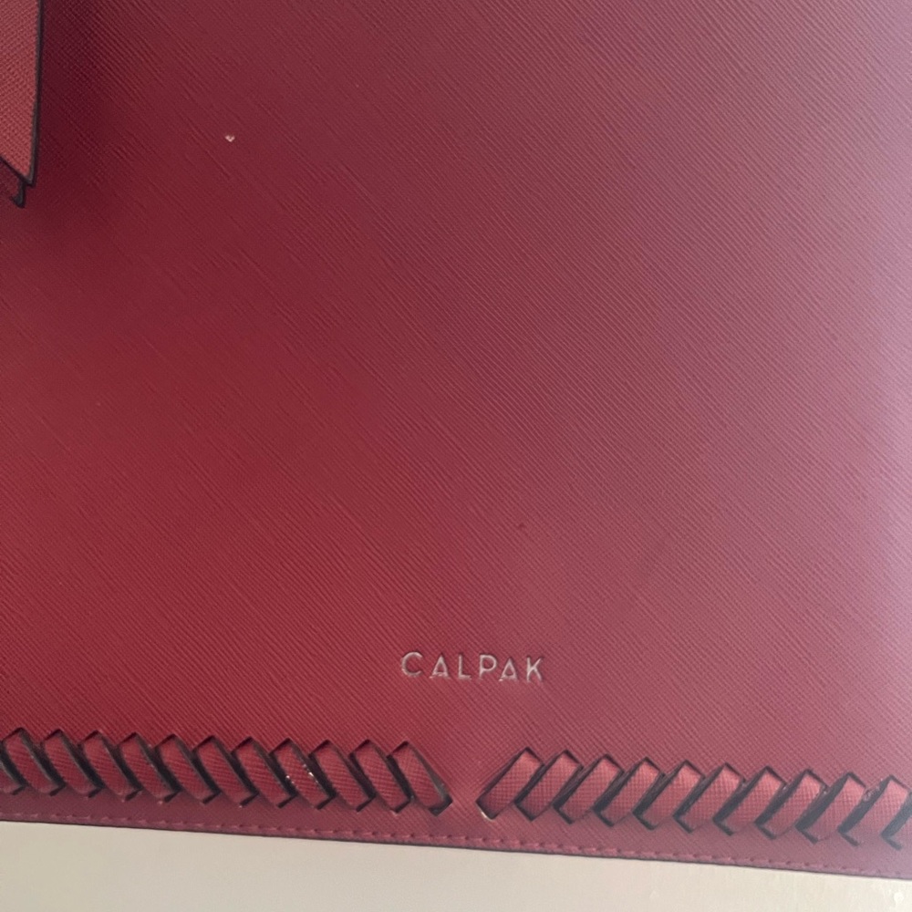 Calpak Red Men's Backpack - Picture 4 of 5